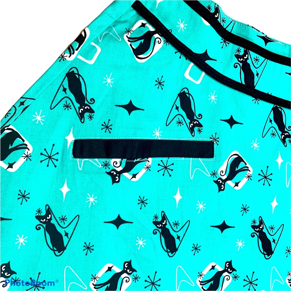 Voodoo Vixen atomic cat swing skirt retro style